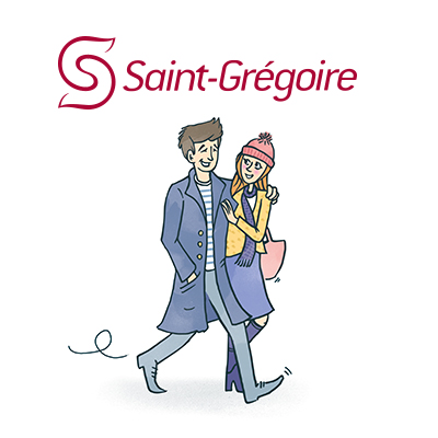 Agence de communication Agence LDP - illustration Ville de Saint Grégoire