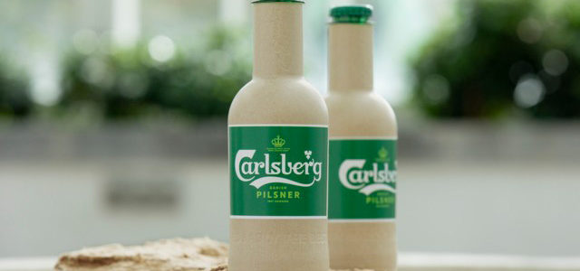 Coca-Cola & Carlsberg : des bouteilles biodégradables à base de plantes
