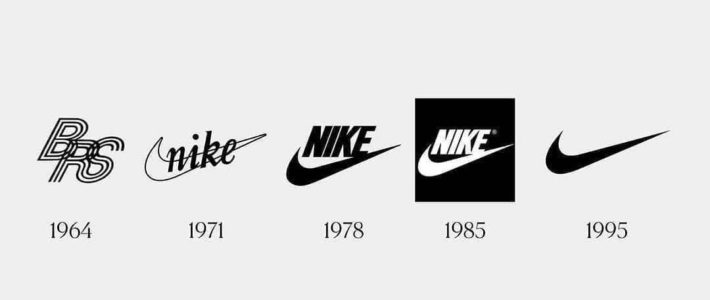 L’évolution des logos. Comme quoi, il ne faut pas avoir peur de revenir en arr…