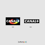 May be an image of text that says "CANAL+ 1984 CANAL+ 1995 (cuur"
