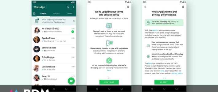 WhatsApp : la mise à jour controversée des conditions d’utilisation est de retour