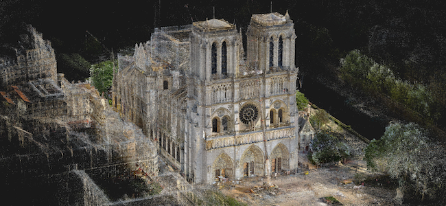 La cathédrale Notre-Dame renaît numériquement
