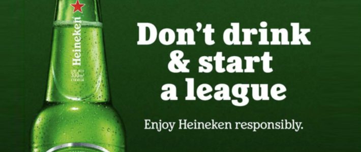 Heineken s’amuse de l’échec de la Super League