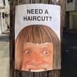 May be an image of text that says 'NEED A HAIRCUT?'