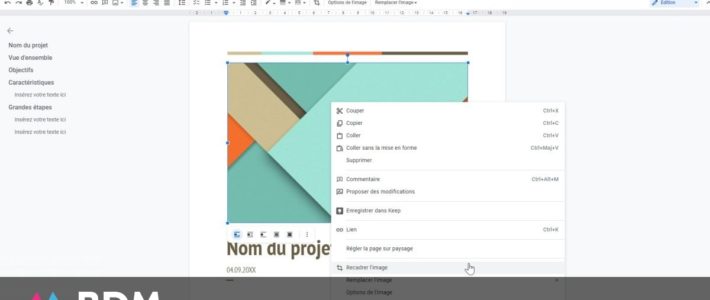 Google Docs : comment extraire une image d’un document