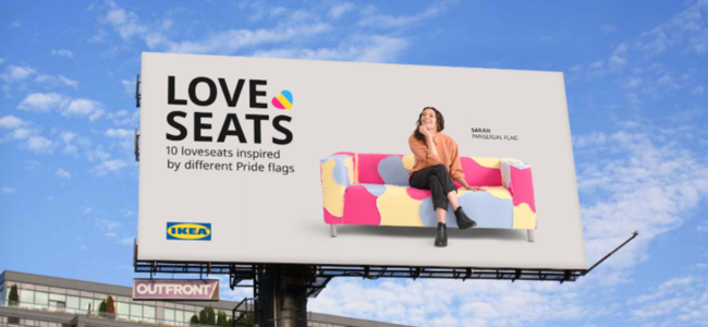Ikea fière dafficher ses Love seats signés de créateurs…