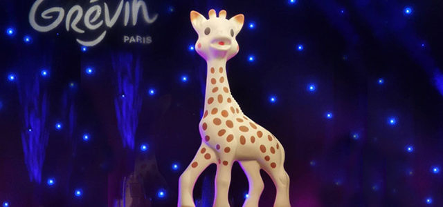 Pour ses 60 ans, Sophie la Girafe arrive au Musée Grévin