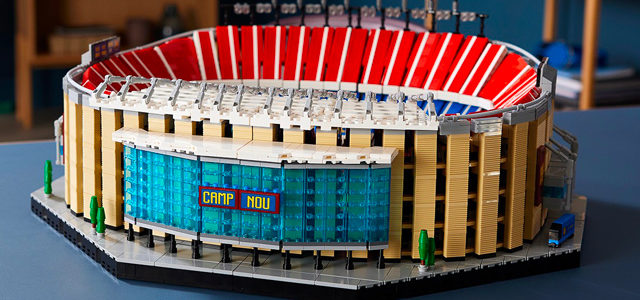 LEGO lance une réplique du stade du Camp Nou
