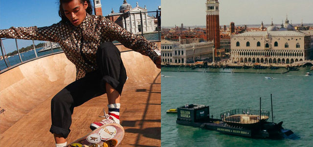 Un skatepark flottant à Venise