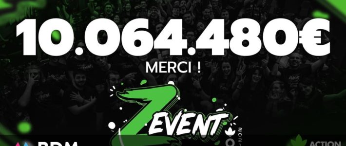 Z Event : les gamers récoltent 10 millions d’euros au profit d’Action contre la faim