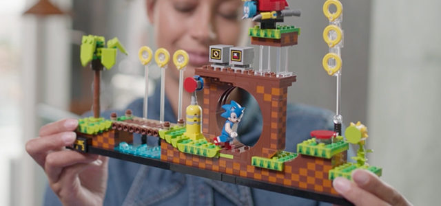 Lego présente un set dédié à SONIC version Mega Drive