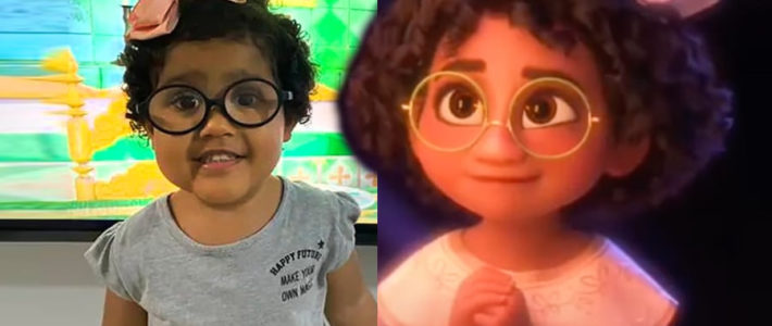 Encanto : la vidéo d’une fillette qui ressemble à « Mirabel » devient virale