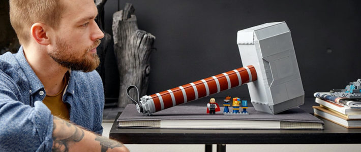 LEGO présente un set dédié au marteau de THOR