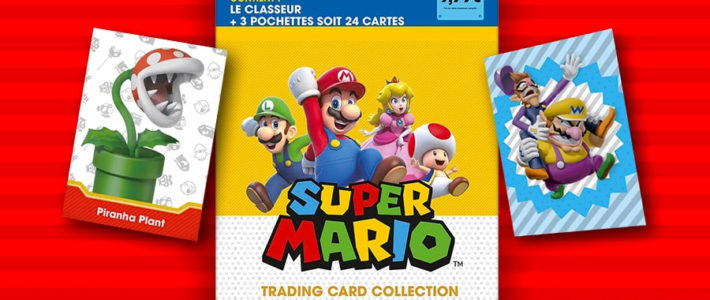 Panini France lance une collection de cartes Super Mario